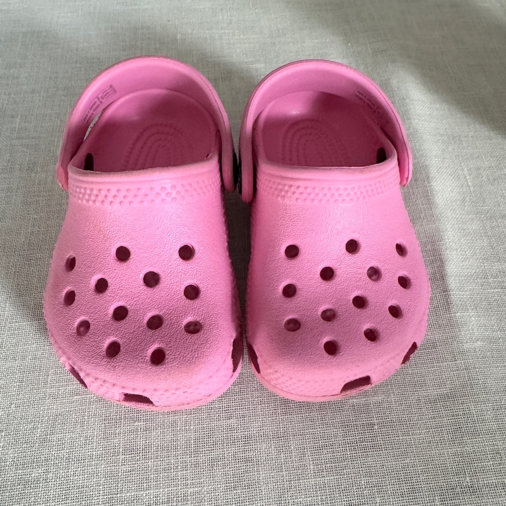 CROCS Kids Pink Water Shoes